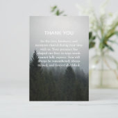 In the quiet stillness of nature サンキューカード (スタンド正面)