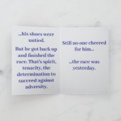 "In the race of life..." #2 Joke (Any) カード (内部)