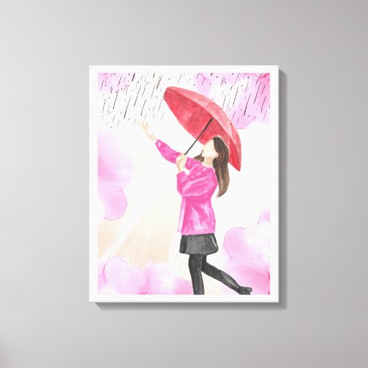 IN THE RAIN キャンバスプリント (正面)