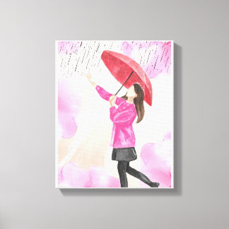 IN THE RAIN キャンバスプリント