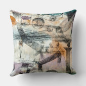 In the Realm of Air |ポール・クレー | クッション (裏面)