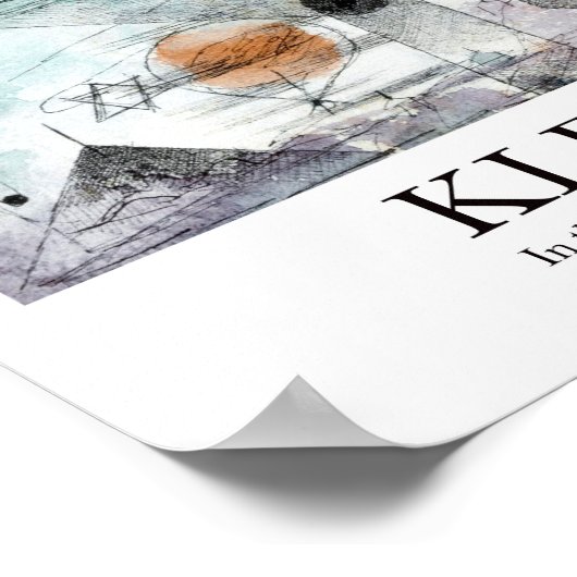 In the Realm of Air by Paul Klee ポスター (角)