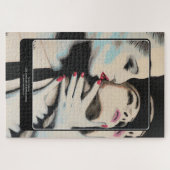 'In the Shadows'絵を描の上に ジグソーパズル (横)