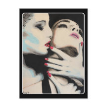 'In the Shadows'絵を描の上に