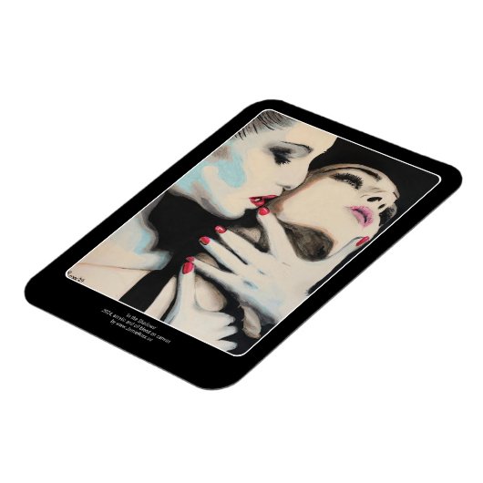 'In the Shadows'絵を描の上に マグネット (左側)