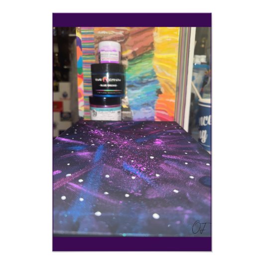 In The Studio With Mica フォトプリント (正面)