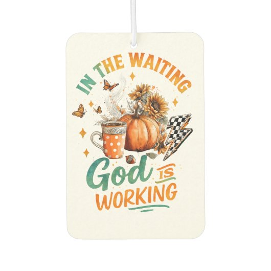 In The Waiting...  カーエアーフレッシュナー (正面)