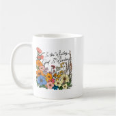 In The Waiting God Is Working Funny Christian コーヒーマグカップ (左)