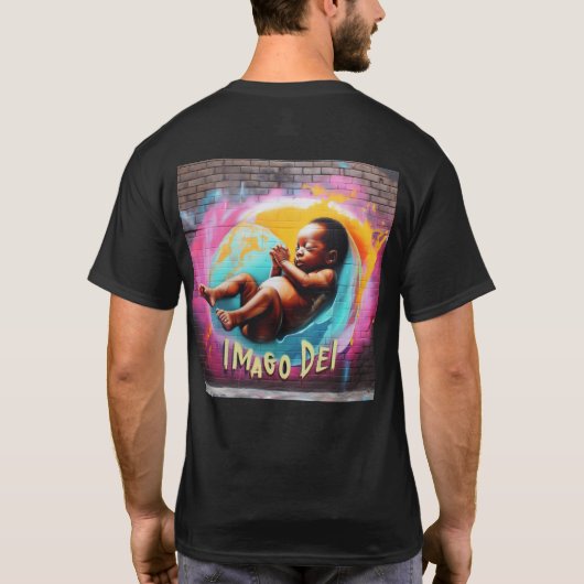 In the Womb, Imago Dei, Image of God, Graffiti Tシャツ (裏面)