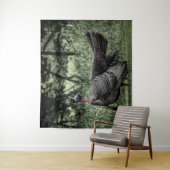 In the Woods - Sage Green B&Wポスター タペストリー (インサイチュ)