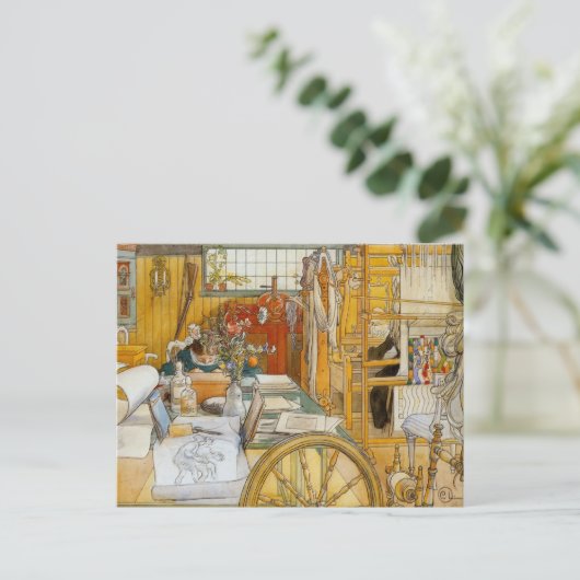 In the Workshop with Mom ポストカード (スタンド正面)