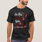 In This Family Nobody Fight Alone Sickle Cell Anem Tシャツ (正面)