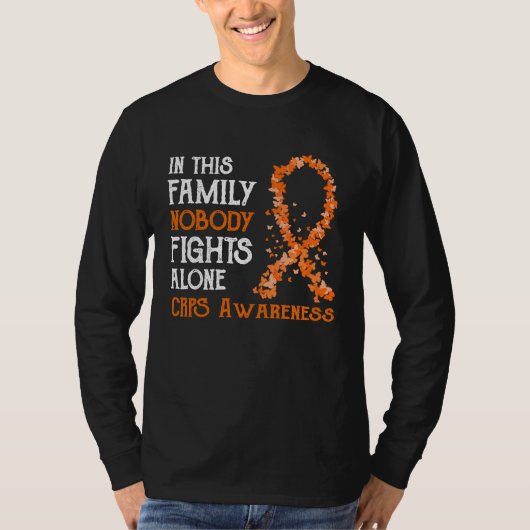 In This Family Nobody Fights Alone CRPS Tシャツ (正面)