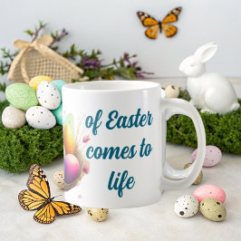 In this mug, the magic of Easter comes to life コーヒーマグカップ
