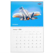 IN THRUST WE TRUST! - US Military Combat Aircraft カレンダー (1月 2026)