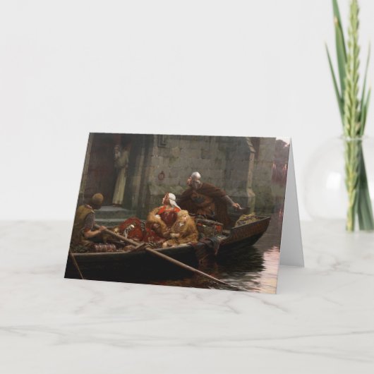 In Time of Peril, c.1897byエドモンド・レイトン カード (正面)