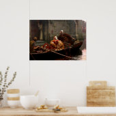 In Time of Peril, c.1897byエドモンド・レイトン ポスター (キッチン)