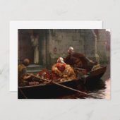 In Time of Peril, c.1897byエドモンド・レイトン ポストカード (正面/裏面)