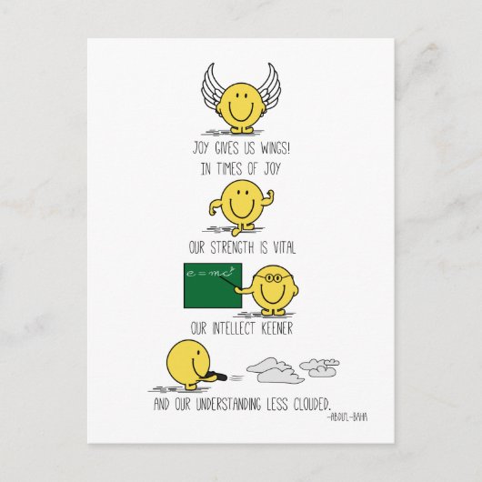 In Times of Joy氏Happy PostCard ポストカード (正面)