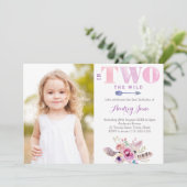 IN TWO The Wild Bohemian 2nd Birthdayパーティー写真 招待状 (スタンド正面)