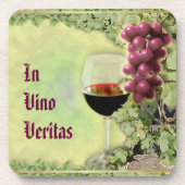 In Vino Veritas コースター (正面)