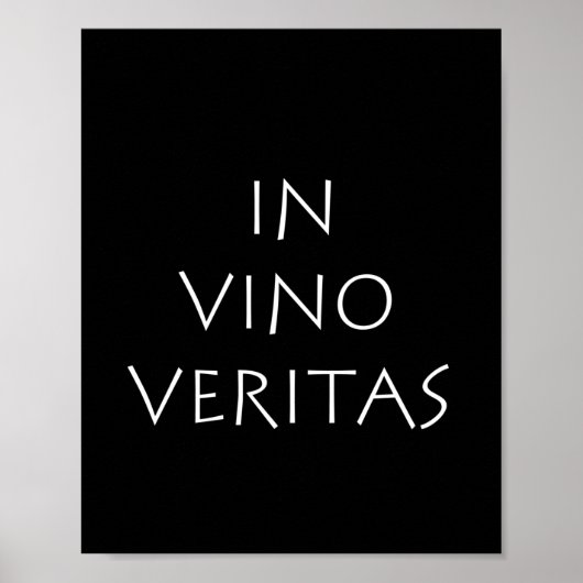 In vino veritas ポスター (正面)