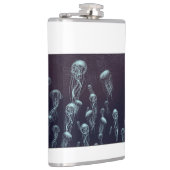 in Vinyl eingeschlagener Flachmann フラスク (右)