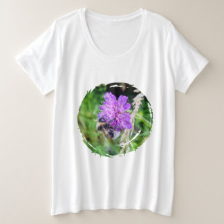 In voller Blüte – Damen T-Shirt Plus Size プラスサイズTシャツ