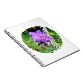 In voller Blüte – Notizbuch mit Hummelmotiv ノートブック (右側)