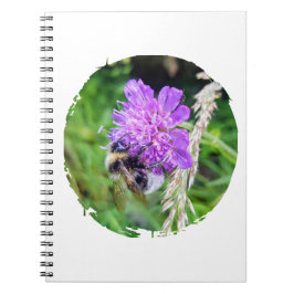 In voller Blüte – Notizbuch mit Hummelmotiv ノートブック