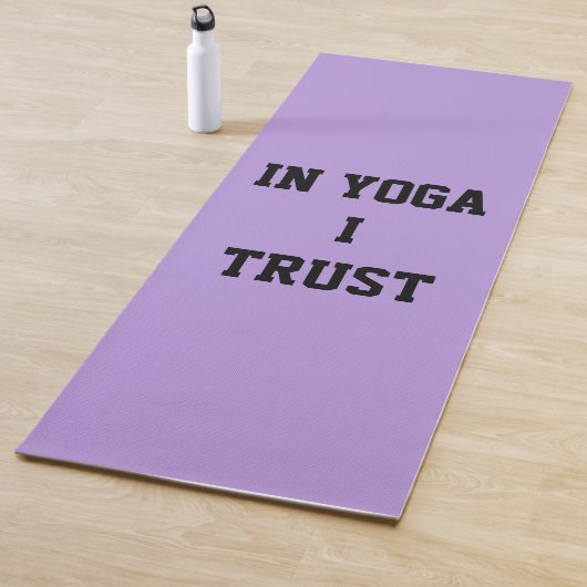 In Yoga I Trust Lavender Yoga Mat ヨガマット (インサイチュ)