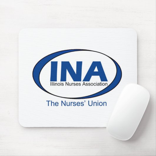 INA公式ロゴ1 マウスパッド (マウス)