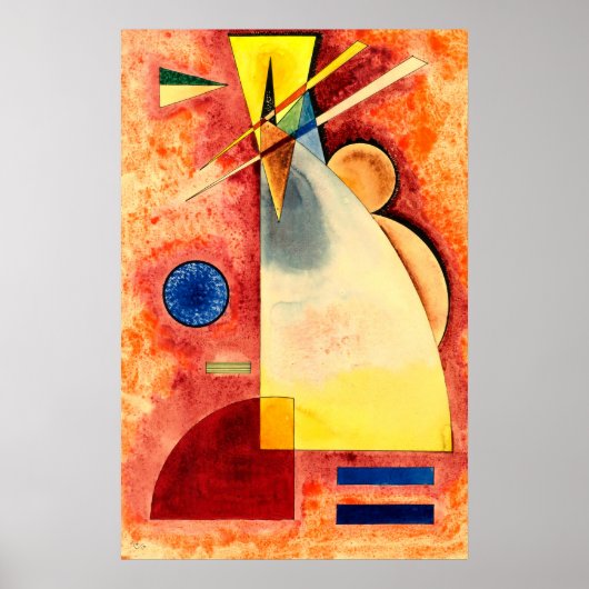 Inander Intermingling, Kandinsky 1928 ポスター (正面)