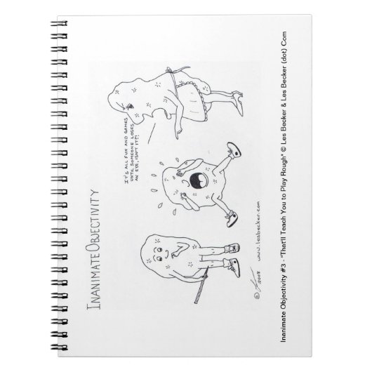 Inanimate Objectivity #3 – メモ帳 ノートブック (正面)