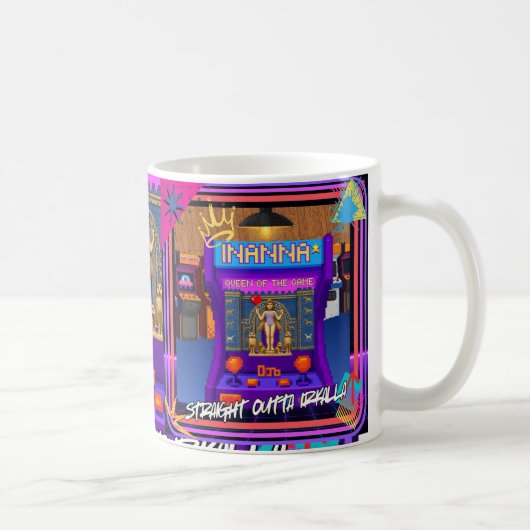 INANNA: ゲームの女王 80's コーヒーマグカップ (右)