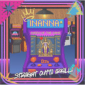 INANNA: ゲームの女王 80's シール (正面)