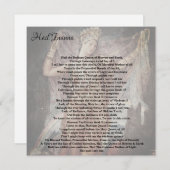 Inanna/Ishtar呼び出し異教のウィッカ信者ノートカード ノートカード (正面/裏面)