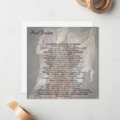 Inanna/Ishtar呼び出し異教のウィッカ信者ノートカード ノートカード (正面/裏面インサイチュ)