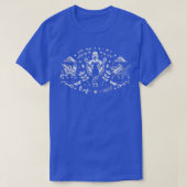 Inanna Ishtar Babylon Mesopatamia Sumerian Goddess Tシャツ (デザイン正面)