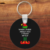 Inappropriate Christmas Shirt Funny Xmas  キーホルダー (正面)