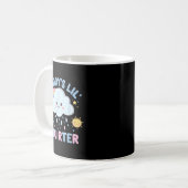 Inappropriate Funny Daddys Lil Squirter Embarring コーヒーマグカップ (正面左)