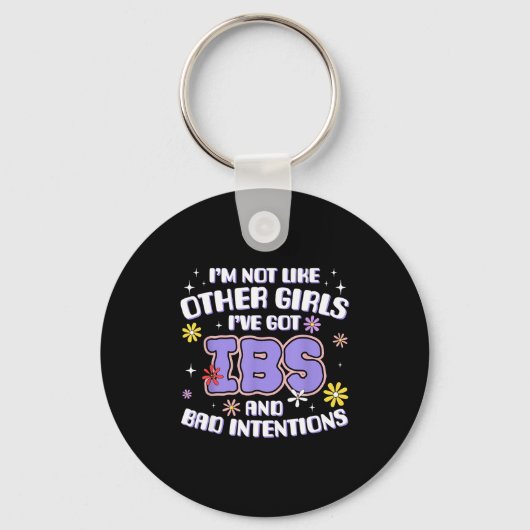 Inappropriate Funny Ibs Meme Embarring Adult Humor キーホルダー (正面)