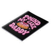 Inappropriate Pound My Cake Daddy Embarrassing  ノートブック (左側)