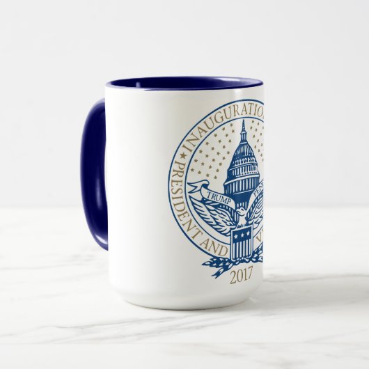 Inaugural Logo Inauguration切札のペニーの大統領 マグカップ (正面左)