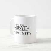 INBBYF+コミュニティ コーヒーマグカップ (正面左)