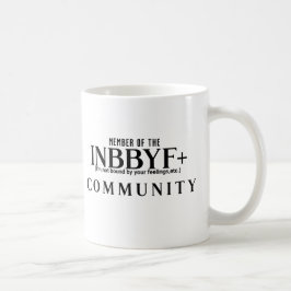 INBBYF+コミュニティ コーヒーマグカップ