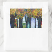 Inbetween Places II 長方形シール (バッグ)