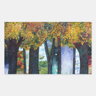 Inbetween Places II 長方形シール