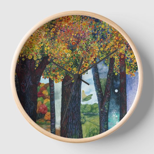 Inbetween Places II Wall Clock 壁時計 (正面)