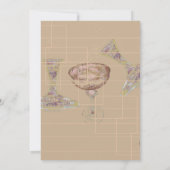 Inbjudningskort Bubbleroom 招待状 (裏面)